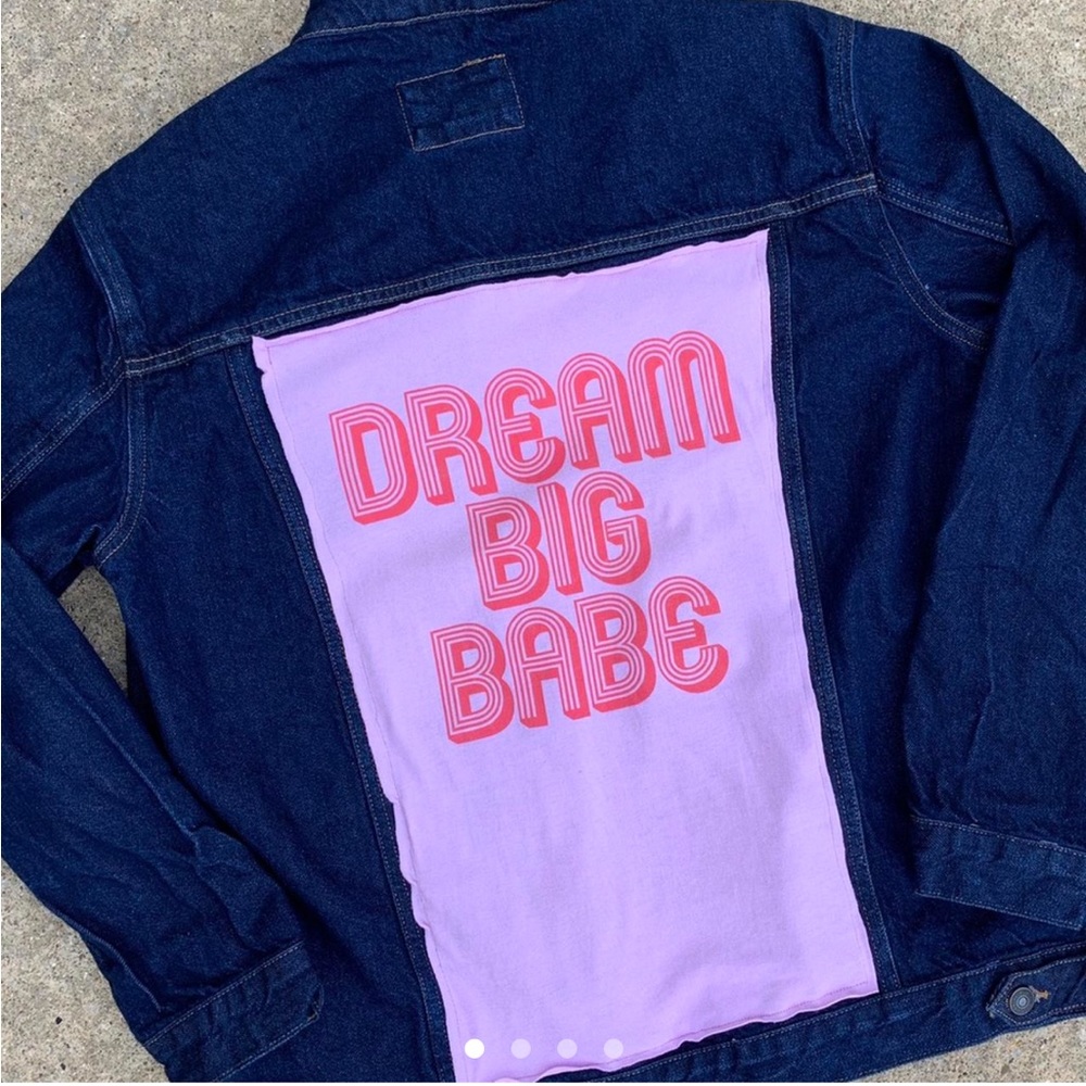 Reworked denim jacket - Picture 3 of 4